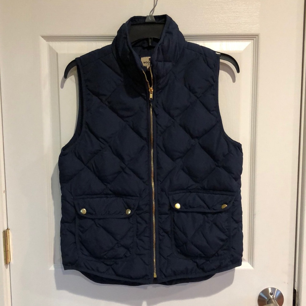 Woolrich Navy Blue vest size small